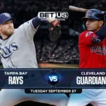 Rays vs Guardians Prediction, Preview, Stream, Odds & Picks, Sept. 27