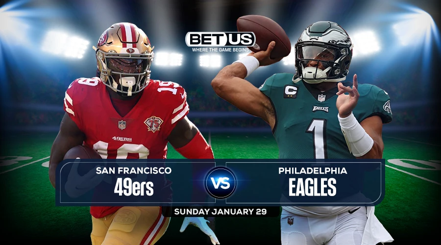 49ers vs Eagles Prediction, Stream, Odds and Picks Jan 29
