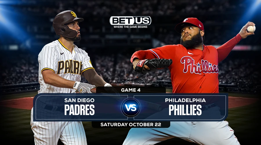 Padres vs Phillies Prediction Game 4 Preview, Odds & Picks