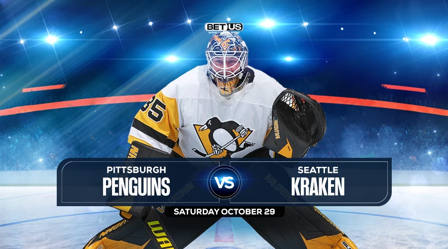 Penguins vs Kraken Prediction, Preview, Stream, Odds, & Picks