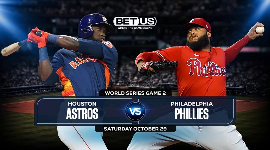 Phillies vs Astros Game 2 Prediction, Preview, Live Stream, Odds & Picks