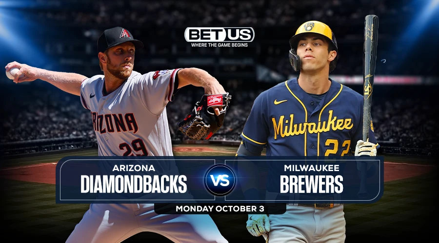 Diamondbacks vs Brewers Prediction, Game Preview, Live Stream, Odds & Picks, Oct. 03