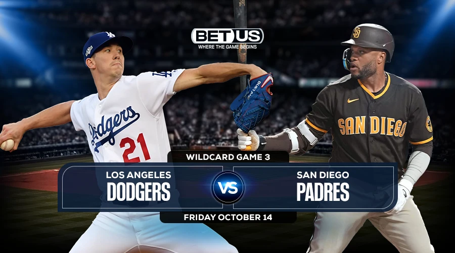 Dodgers vs Padres Game 3 Prediction, Preview, Stream, Odds & Picks
