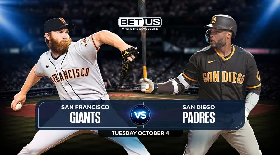 Giants vs Padres Prediction, Preview, Stream, Odds & Picks, Oct, 4.
