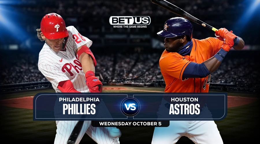 Phillies vs Astros Prediction, Game Preview, Live Stream, Odds & Picks Oct. 5