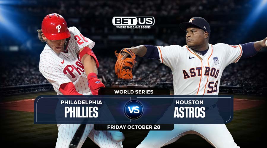 World Series Odds: Phillies vs. Astros Game 1 prediction, odds and pick –  10/28/2022