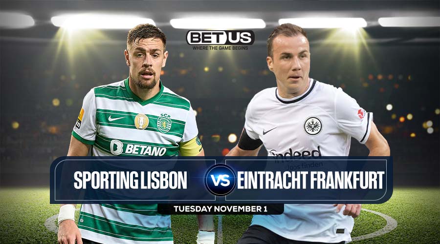 Sporting vs Frankfurt Nov 1, Prediction, Stream, Odds & Picks