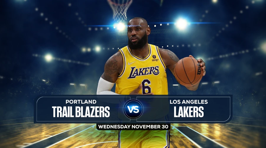 Trail Blazers vs Lakers Prediction, Preview, Stream, Odds, & Picks