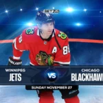 Jets vs Blackhawks Prediction, Preview, Stream, Odds, & Picks