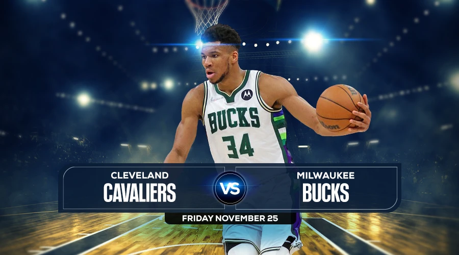 Cavaliers vs Bucks Prediction, Game Preview, Live Stream, Odds & Picks