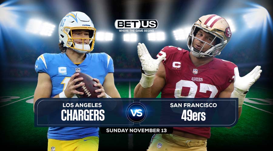 chargers vs 49ers live