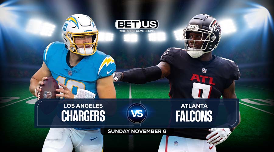 chargers at falcons