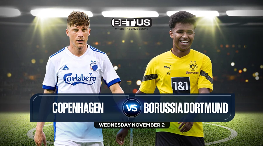 Copenhagen vs Dortmund Prediction, Match Preview, Live Stream, Odds & Picks