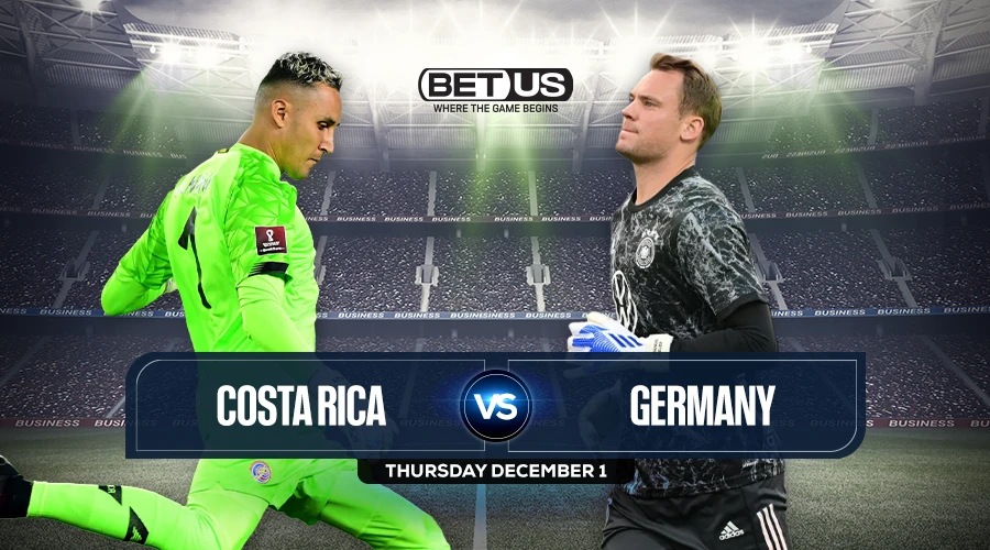 Costa Rica vs Germany Prediction, Match Preview, Live Stream, Odds & Picks