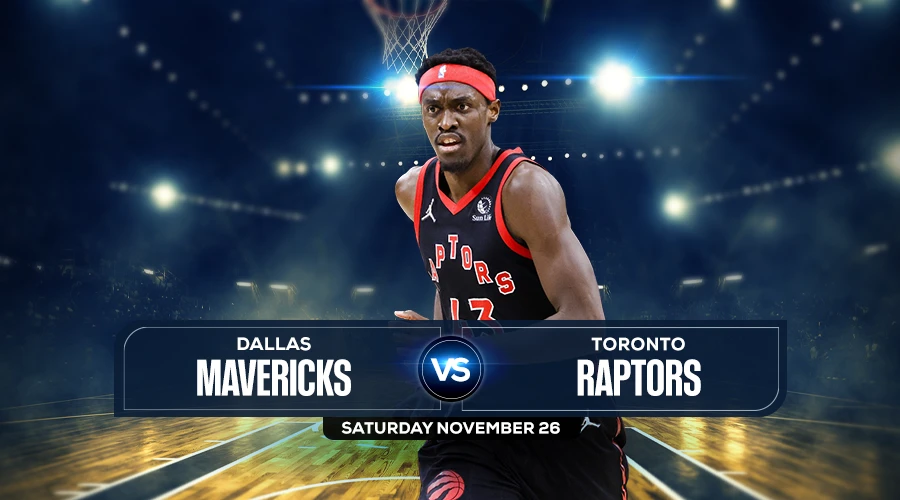 Mavericks vs Raptors Prediction, Game Preview, Live Stream, Odds & Picks
