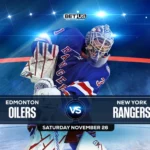 Oilers vs Rangers Prediction, Game Preview, Live Stream, Odds & Picks