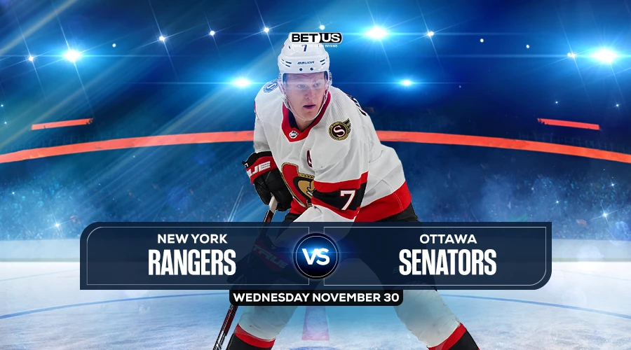 Rangers vs Senators Prediction, Game Preview, Live Stream, Odds & Picks