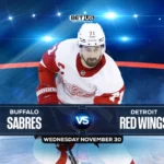 Sabres vs Red Wings Prediction, Game Preview, Live Stream, Odds & Picks