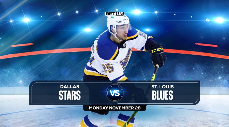 Stars vs Blues Prediction, Game Preview, Live Stream, Odds & Picks