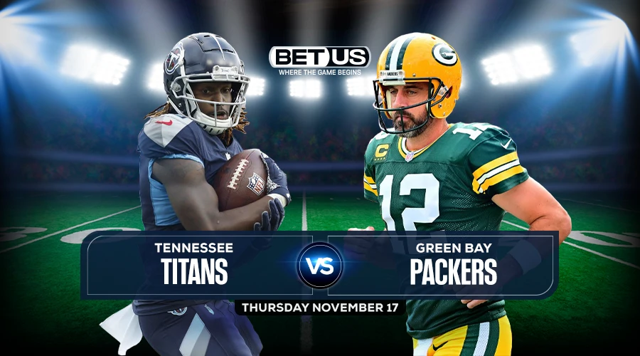 titans packers odds