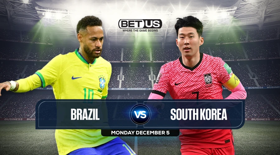 Brazil vs South Korea Prediction, Preview, Stream, Odds, & Picks