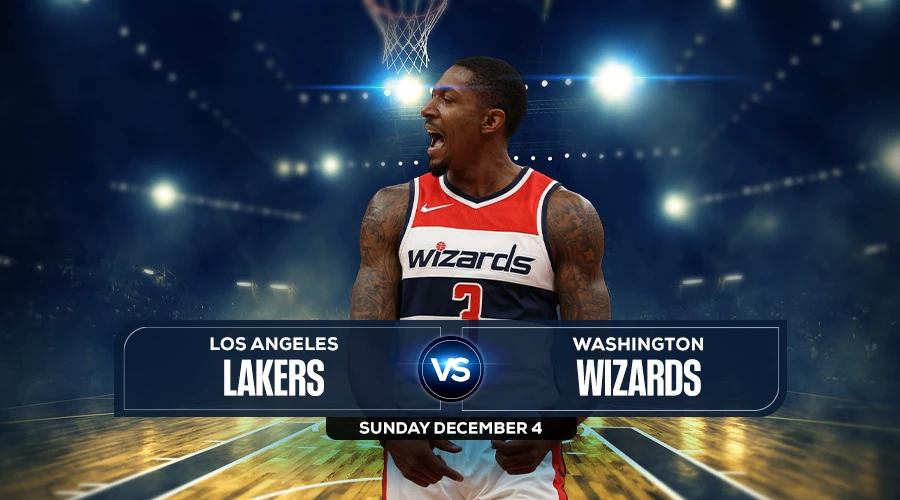 Lakers vs Wizards Prediction, Preview, Stream, Odds, & Picks
