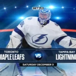 Maple Leafs vs Lightning Prediction, Preview, Stream, & Picks