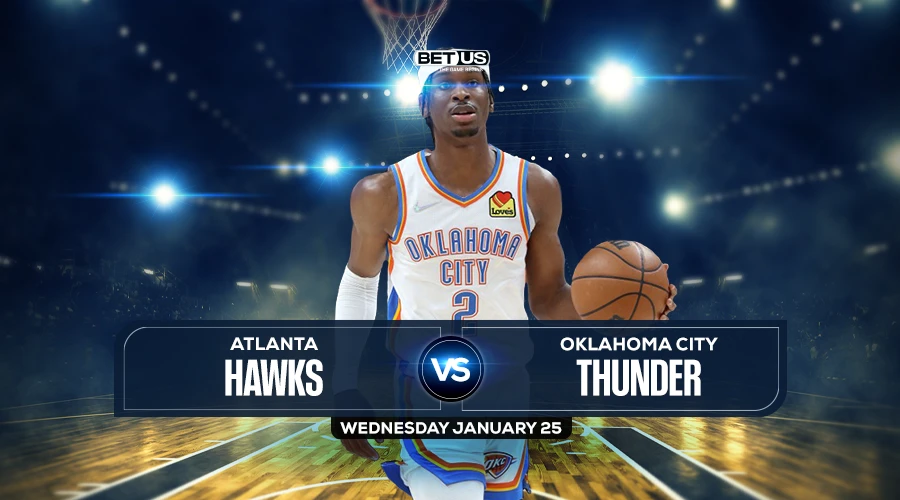 Hawks vs Thunder Prediction, Game Preview, Live Stream, Odds & Picks