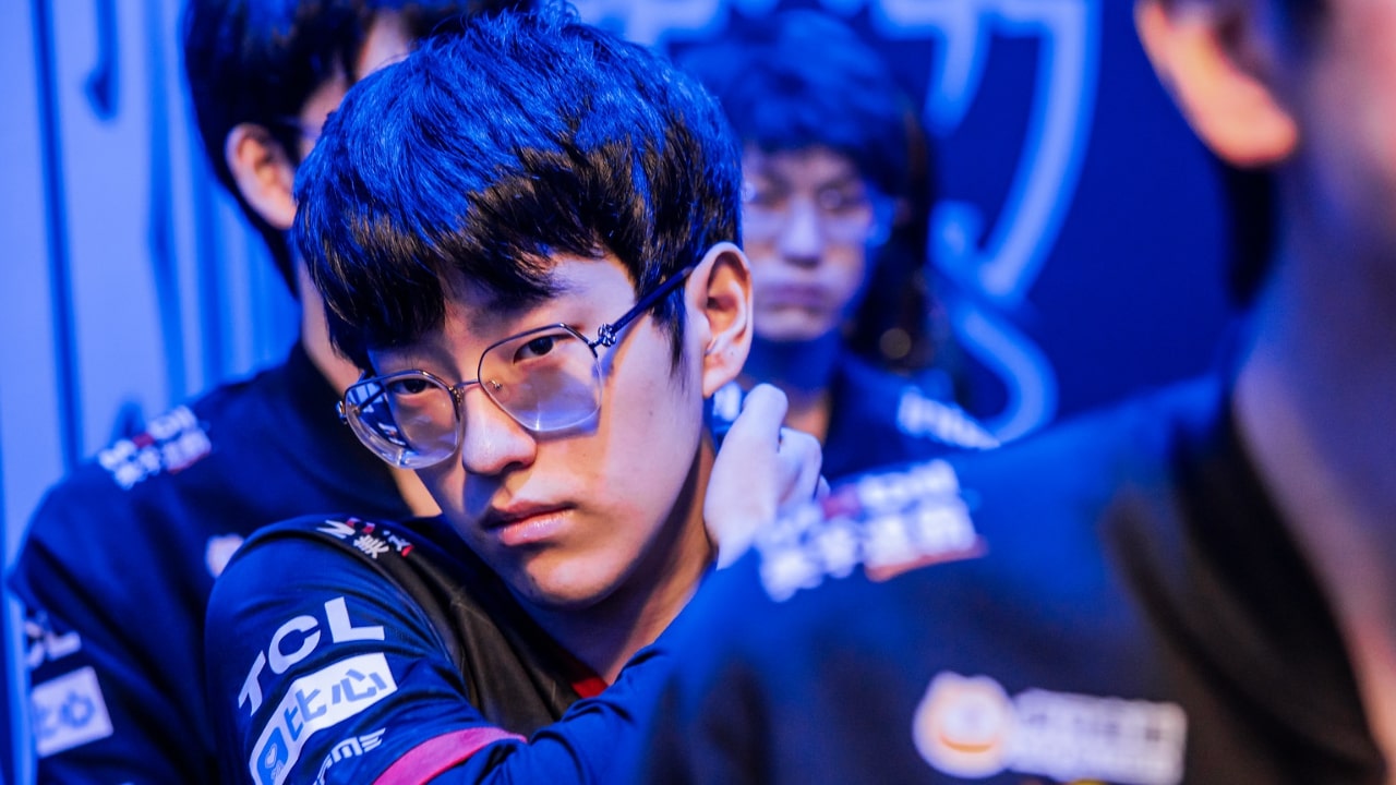 Lee "Scout" Ye-chan, mid laner for LNG Esports