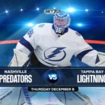 Predators vs Lightning Prediction, Game Preview, Live Stream, Odds & Picks