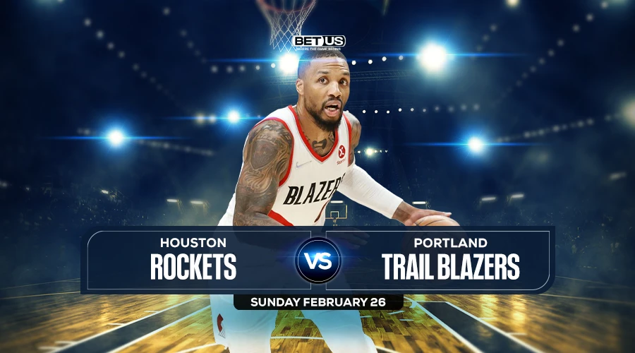 Rockets vs Trail Blazers Prediction, Preview, Stream, Odds & Picks