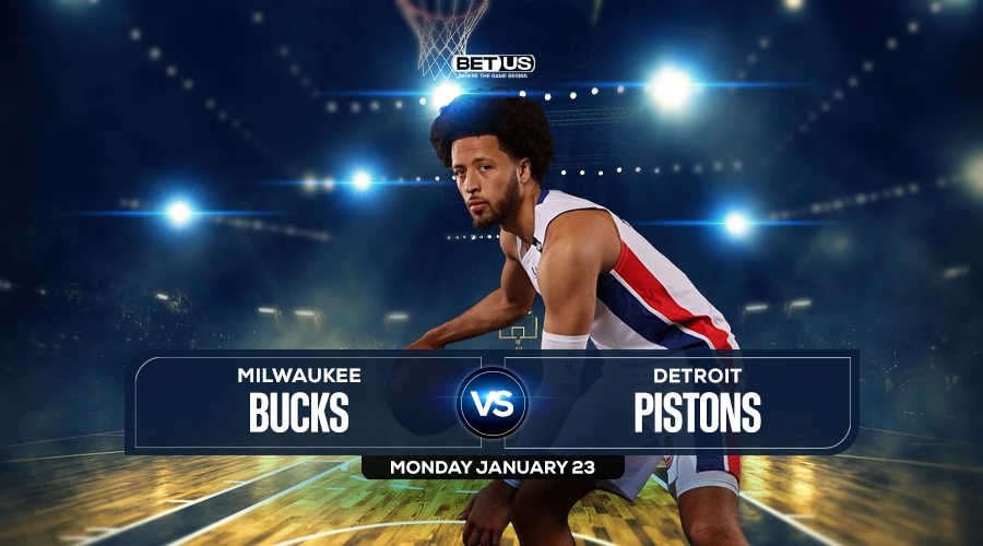 Bucks vs Pistons Prediction, Game Preview, Live Stream, Odds and Picks