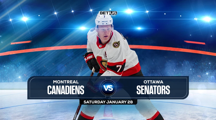 Canadiens vs Senators Prediction, Game Preview, Live Stream, Odds & Picks