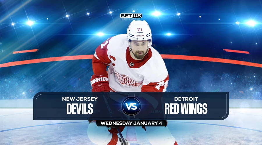 Devils vs Red Wings Prediction, Game Preview, Live Stream, Odds & Picks