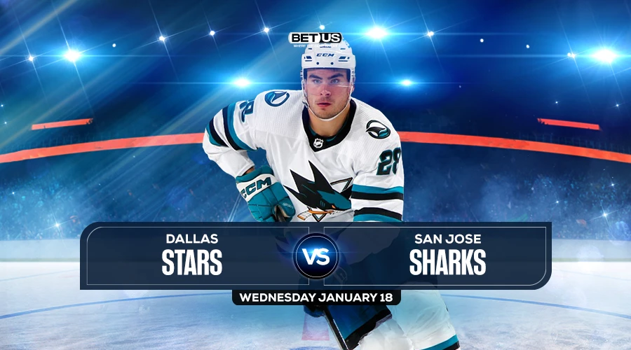 Stars vs Sharks Prediction, Game Preview, Live Stream, Odds and Picks
