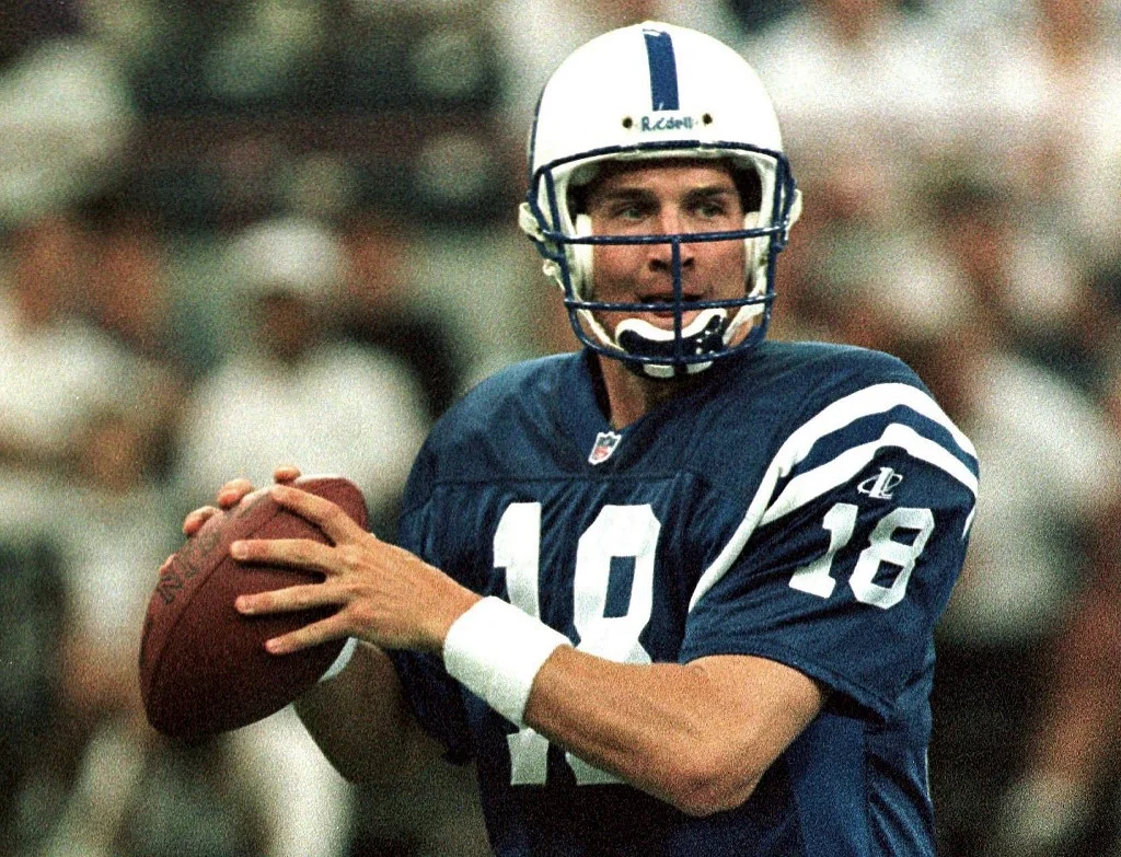 Indianapolis Colts rookie quarterback Peyton Manning