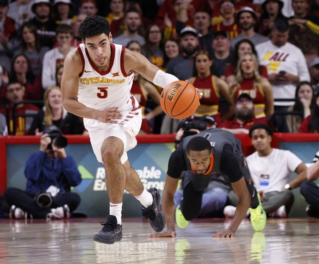 Tamin Lipsey #3 of the Iowa State Cyclones - David Purdy/AFP