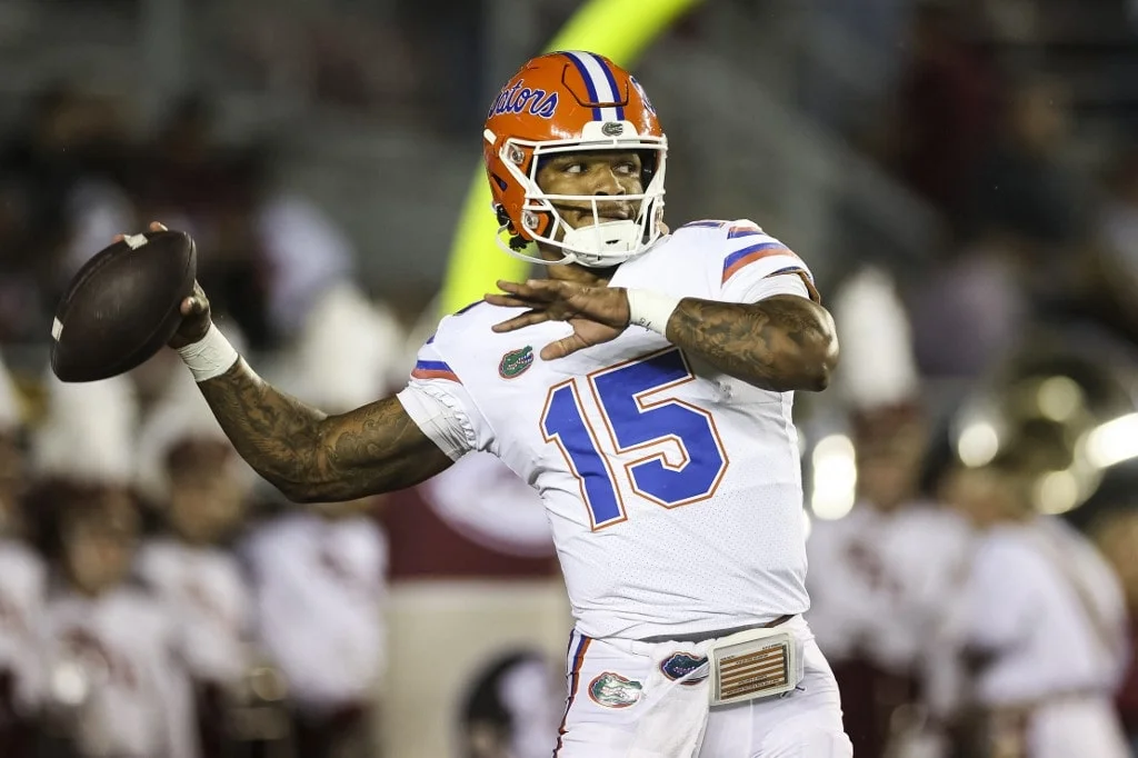 Anthony Richardson #15 of the Florida Gators