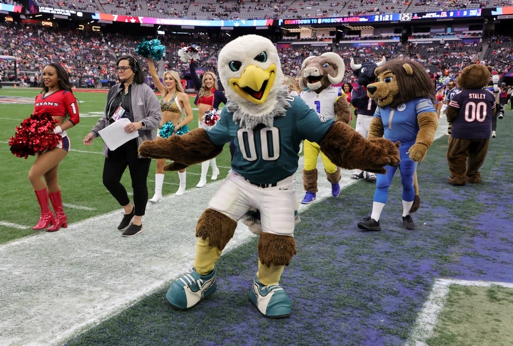 Philadelphia Eagles Swoop Mascot Super Bowl LVII 2023 Champions