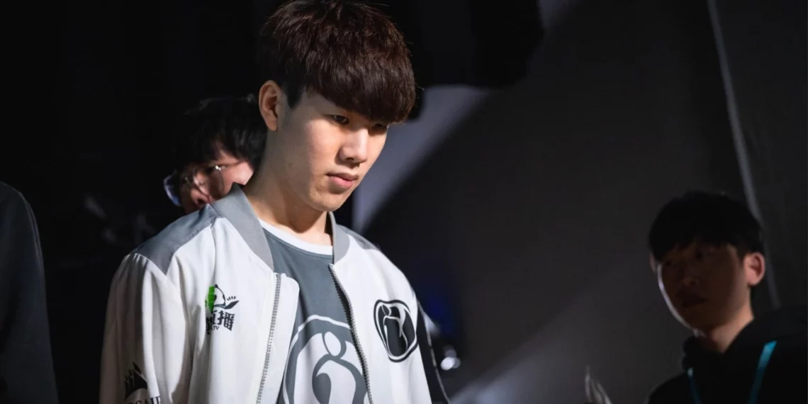 Kang "TheShy" Seung-lok, top laner for Weibo Gaming