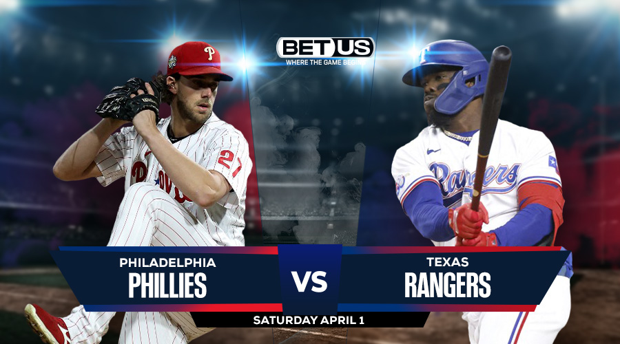 Phillies vs. Rangers prediction: Opening Day best bet is on the 5-inning  line