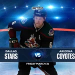 Stars vs Coyotes Prediction, Game Preview, Live Stream, Odds and Picks