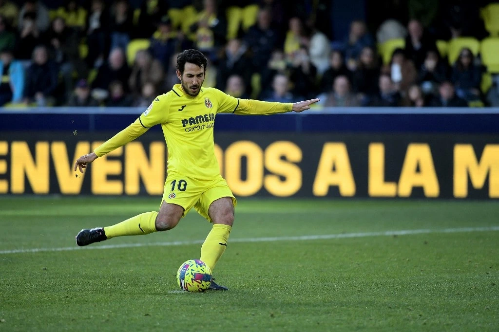Villarreal's Spanish midfielder Daniel Parejo - Jose Jordan/AFP