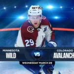 Wild vs Avalanche Prediction, Game Preview, Live Stream, Odds and Picks