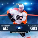 Wild vs Flyers Prediction, Game Preview, Live Stream, Odds and Picks