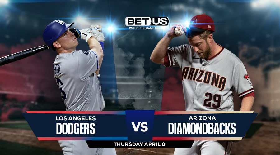Los Angeles Dodgers vs Arizona Diamondbacks Prediction, 4/9/2023 MLB Picks,  Best Bets & Odds