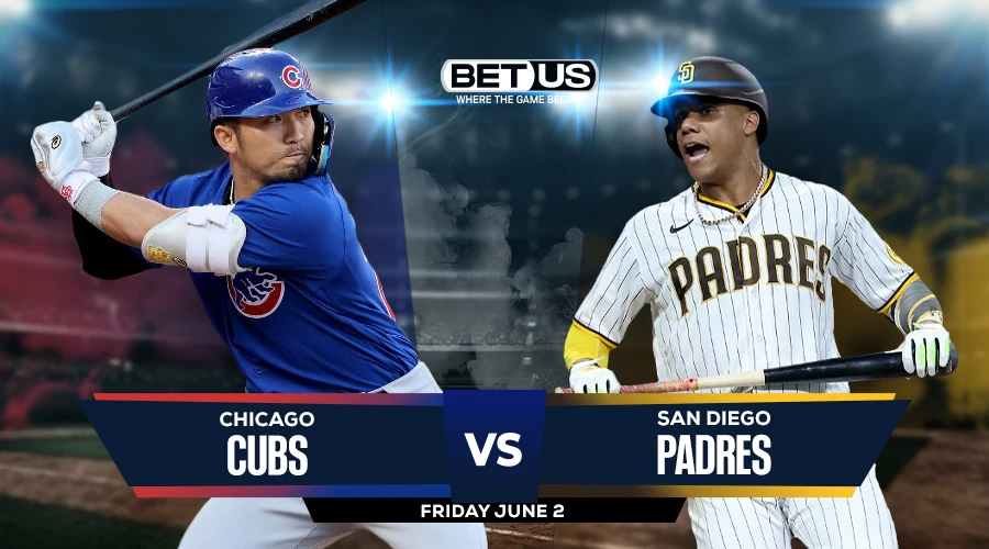Cubs vs Padres Prediction, Game Preview, Live Stream, Odds and Picks June 02