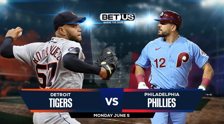 Picks, Prediction for Tigers vs Phillies on Monday, June 5