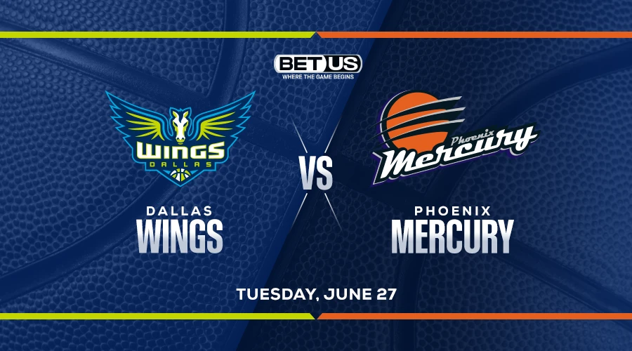 Wings vs Mercury Prediction, Preview, Odds and Picks Jun 27