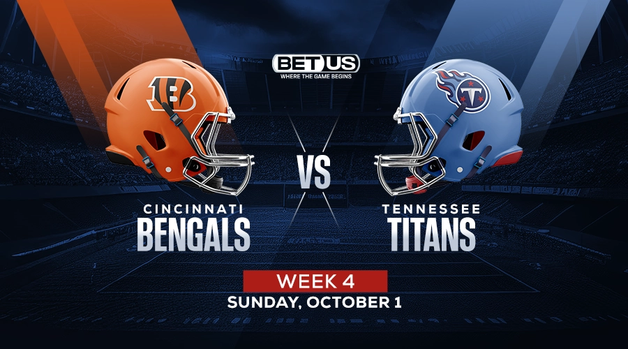 odds on bengals titans game